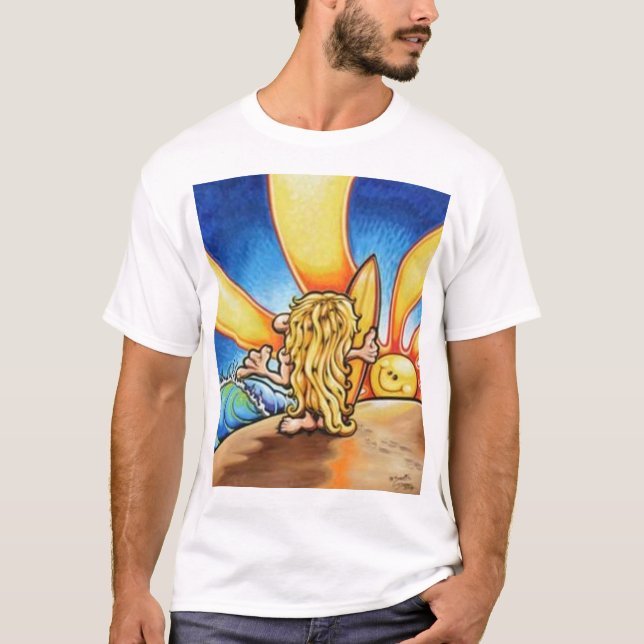 T-shirt Type de surfer (Devant)