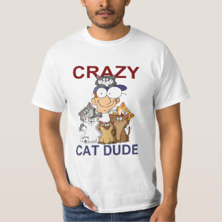 T-shirt Type fou de chat