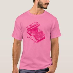 T-shirt Type Machine d'écriture