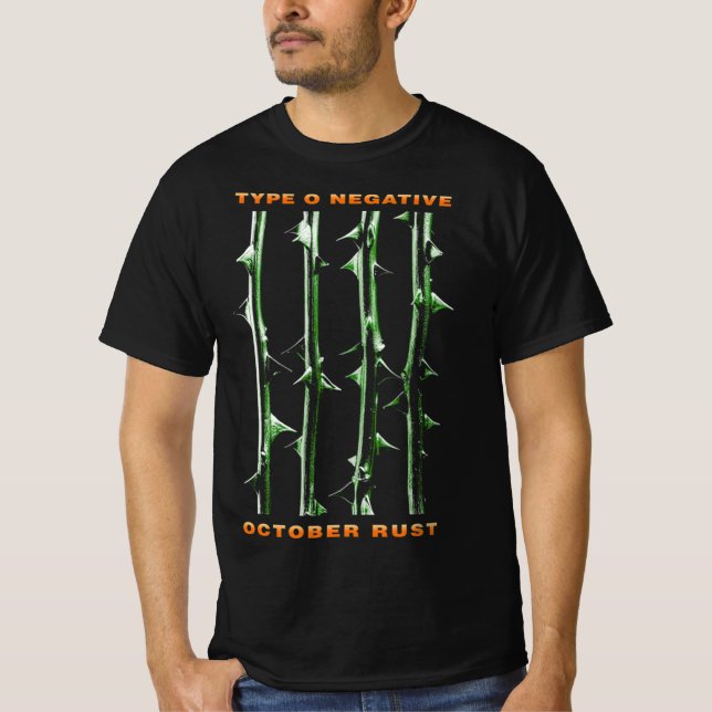 T-shirt Type O négatif (Devant)