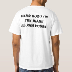 T-shirt Type principal de la bande inepte de Klown