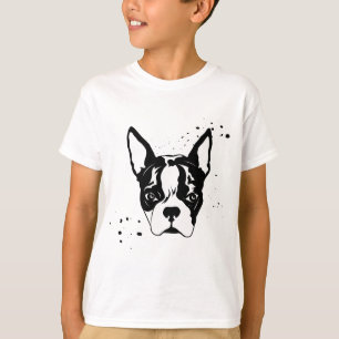 T-shirt type rugueux