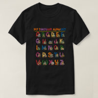 Types De Dinosaures Alphabet A-Z ABC Dino