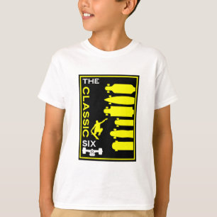 T-shirt Types de skateboard