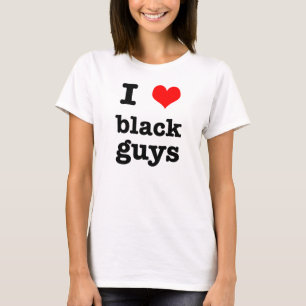 T-shirt types noirs d'amour de la chemise i