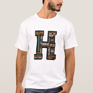 T-shirt Typographie