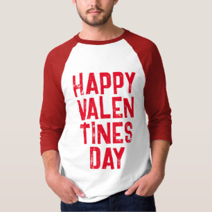 T-Shirt TYPOGRAPHIE BLANCHE ST VALENTIN TENDANCE E