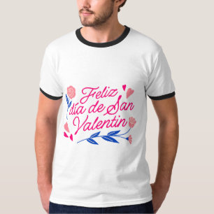 T-shirt Typographie de la Saint-Valentin