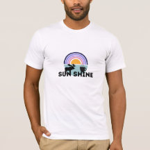 Typographie de l'illustration Sun Shine et Moose