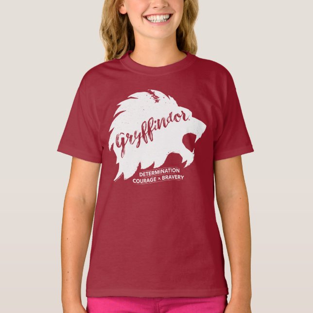 T-shirt Typographie de silhouette de Harry Potter | (Devant)