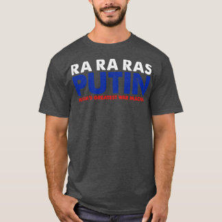 T-shirt Typographie Distressed Russias GreatestMachine Rem