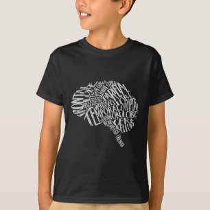 T-shirt Typographie du cerveau Neuroscience infirmière Neu