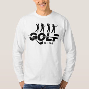 T-shirt Typographie du golf Club de golf