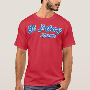 T-shirt Typographie du Missouri de St Peters
