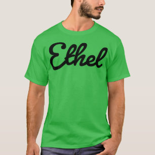 T-shirt Typographie du nom d'éthique