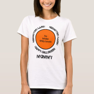 T-shirt Typographie Famille Matching maman Happy Halloween