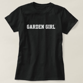 T-shirt typographie Garden Girl