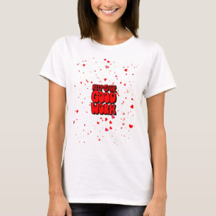 T-shirt Typographie Good Vibes
