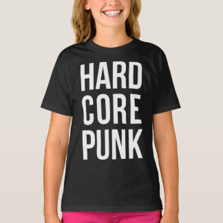 T-shirt Typographie Gras Hardcore Punk
