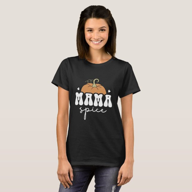 T-shirt Typographie Mama Spice (Devant entier)
