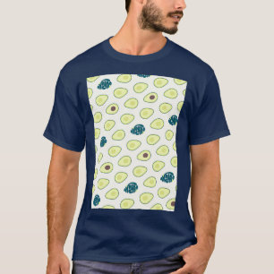 T-shirt Typographie personnalisée du Motif Avocado