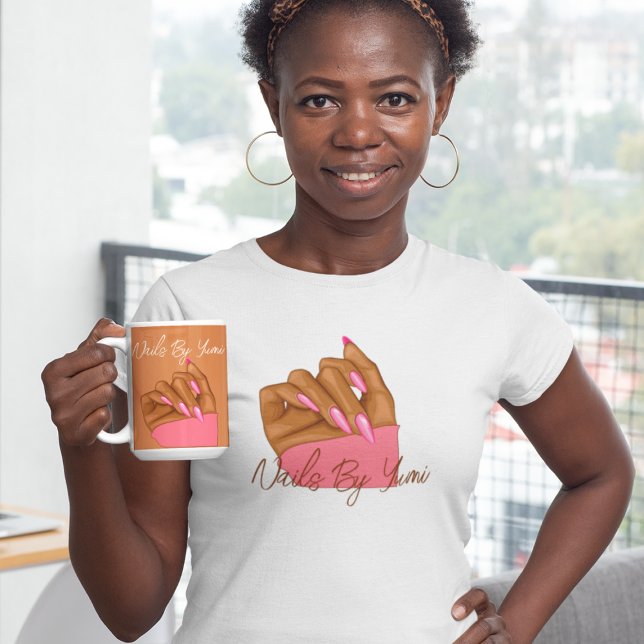 T-shirt Typographie professionnelle élégante Manicuriste U (Créateur téléchargé)