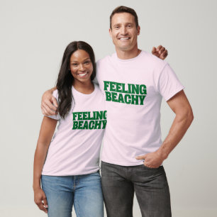 T-shirt Typographie Rétro Plage Ambiance