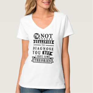 T-shirt Typographie Sarcasique Drôle