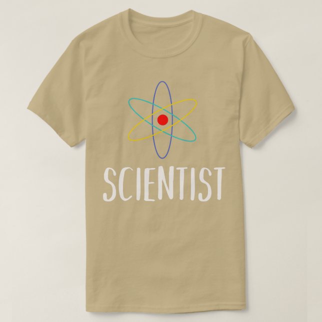 T-shirt typographie scientifique avec dessin (Design devant)