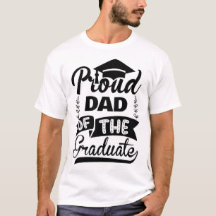 T-shirt typographique pour papa fier de la promoti
