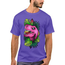 Tyranicorn Rose Dino - Violet