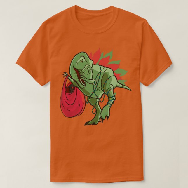 T-shirt Tyrannosaurus Dabbing (Design devant)