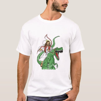 T-shirt Tyrannosaurus Jésus