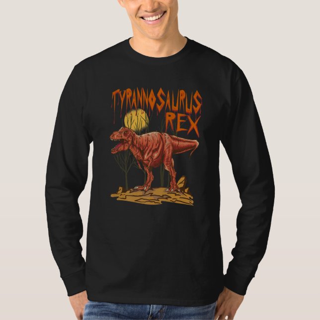 T-shirt Tyrannosaurus  Rex  Dino  Dinosaur Identification  (Devant)