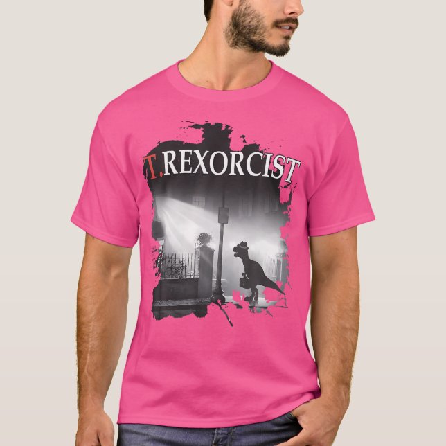 T-shirt Tyrannosaurus Rex Tee - shirt - T.Rexorciste Dinos (Devant)