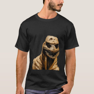 T-shirt tyrannosaurus Trex Dinosaur Halloween Real Mummy Z