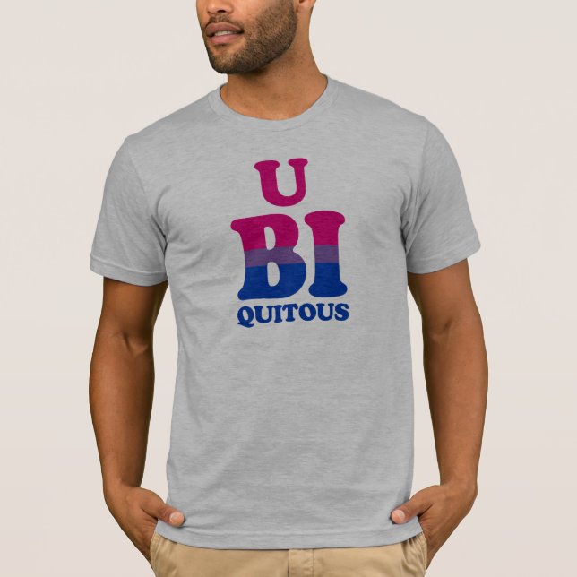 T-SHIRT U BI QUITOUS (Devant)