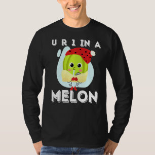 T-shirt U R 1 Dans Un Melon Amusant Valentine Watermelon F