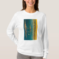 U.S. Cuirassés ancrés à Long Beach