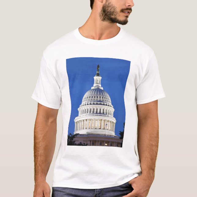 T-shirt U.S. Dôme de capitol (Devant)