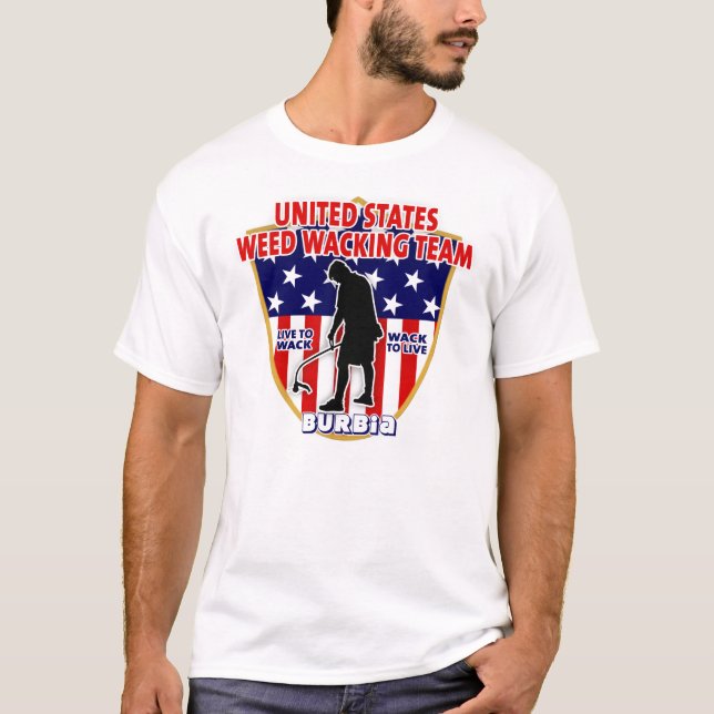 T-shirt U.S. Équipe Wacking de mauvaise herbe (Devant)
