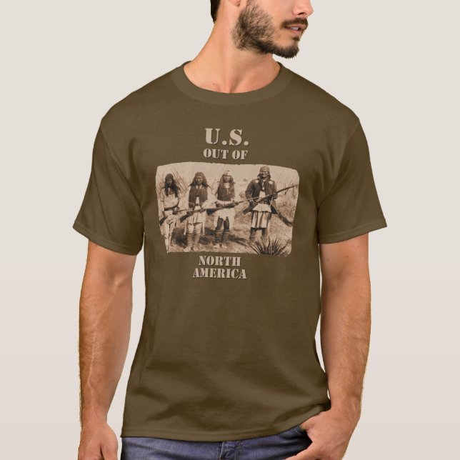 T-shirt U.S. hors de l'Amérique du Nord (Devant)