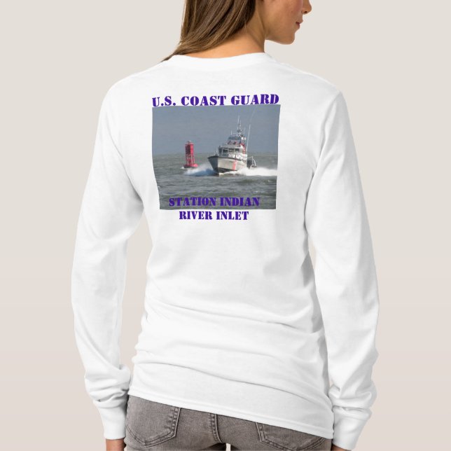 T-SHIRT U.S. LA GARDE CÔTIÈRE, ÉPOUSE (Dos)
