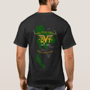 T-shirt U.S. Militaires Thaïlande Anciens Combattants inv