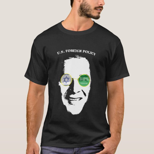 T-shirt U.S. Politique extérieure (Devant)