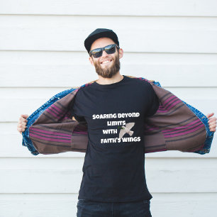 T - Shirt "Über Grenzen hinaus"