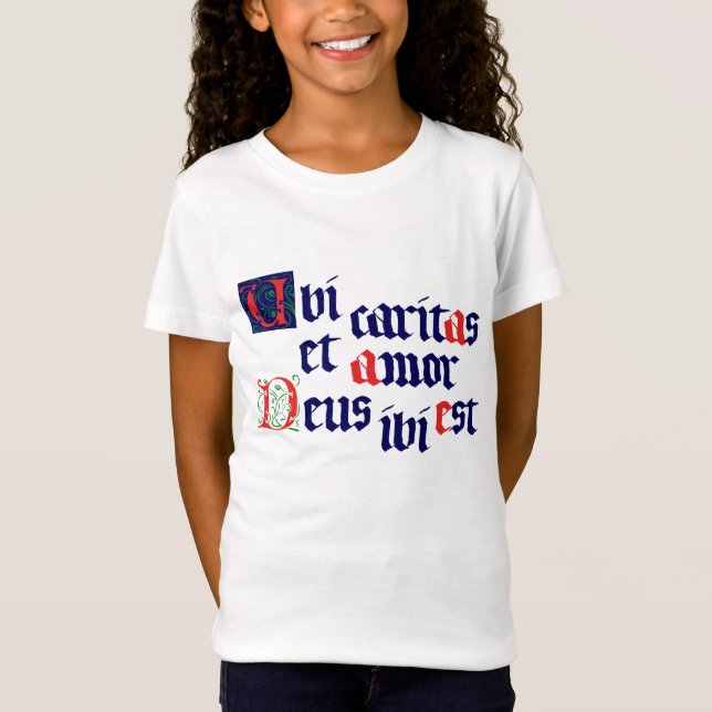 T-Shirt Ubi Caritas (Devant)