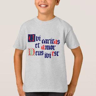 T-shirt Ubi Caritas