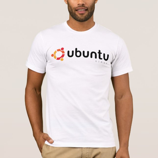 T-shirt Ubuntu Linux Open Source (Devant)
