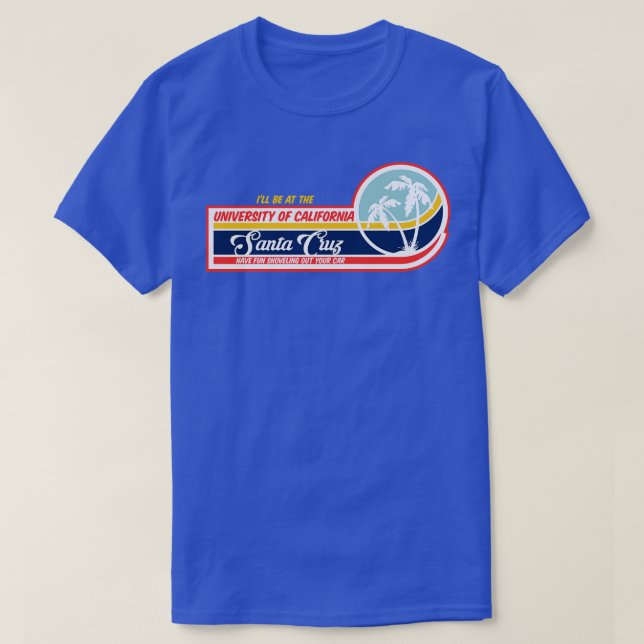 T-shirt UC UCSC Classic Surfer Design 1 (Design devant)